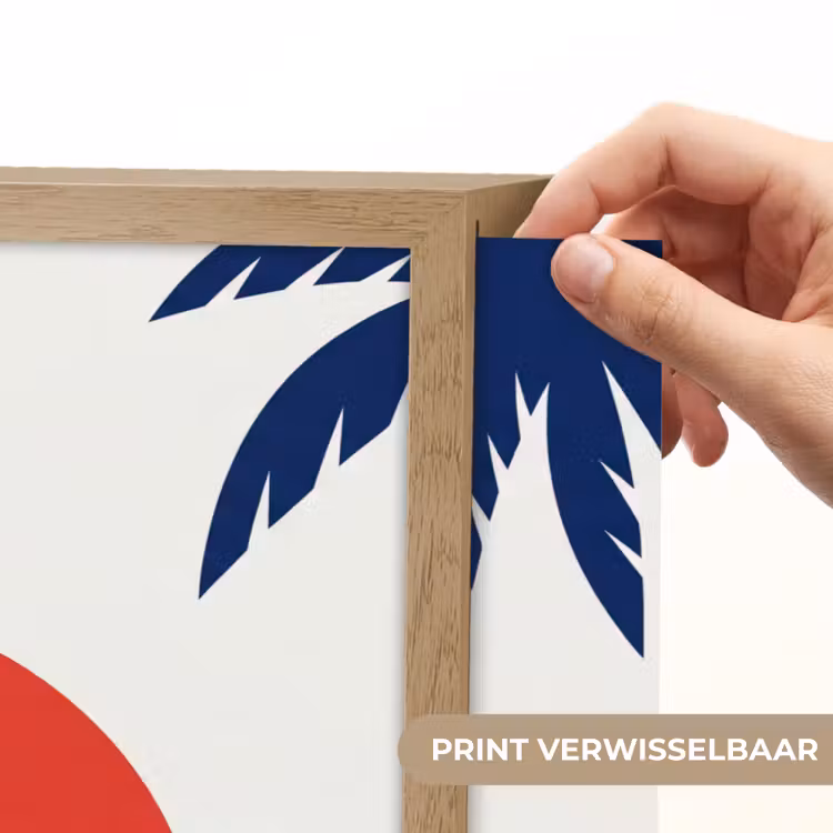 Lightbox - Wandlamp - Zonsondergang - Zee - Palmboom - Tropisch - Modern — 5