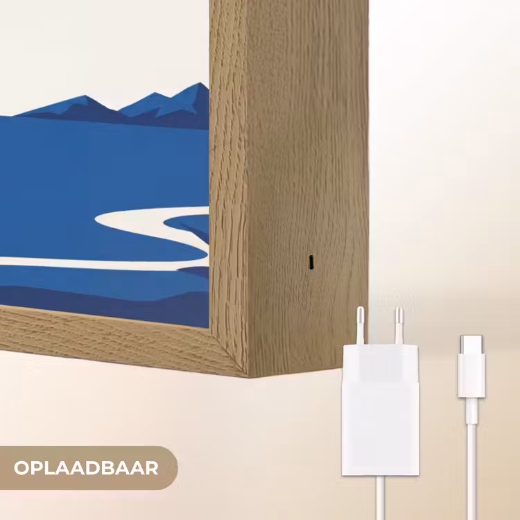 Lightbox - Wandlamp - Zonsondergang - Zee - Palmboom - Tropisch - Modern — 7