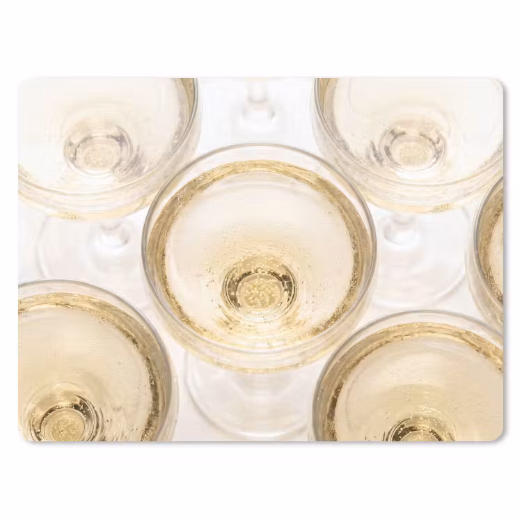Muismat - Drank - Glazen - Feest - Goud — 1