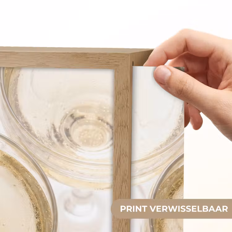 Lightbox - Wandlamp - Drank - Glazen - Feest - Goud — 5