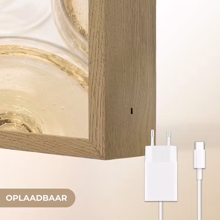 Lightbox - Wandlamp - Drank - Glazen - Feest - Goud — 7
