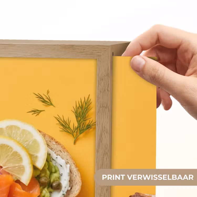 Lightbox - Wandlamp - Eten - Brood - Ontbijt - Modern - Kleurrijk — 5