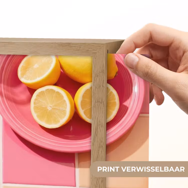 Lightbox - Wandlamp - Eten - Citrusvruchten - Stillevens - Roze - Oranje — 5