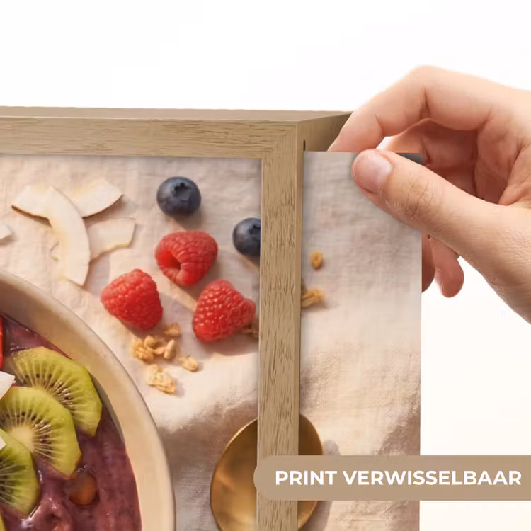 Lightbox - Wandlamp - Eten - Ontbijtkom - Fruit - Gezond - Kleurrijk — 5