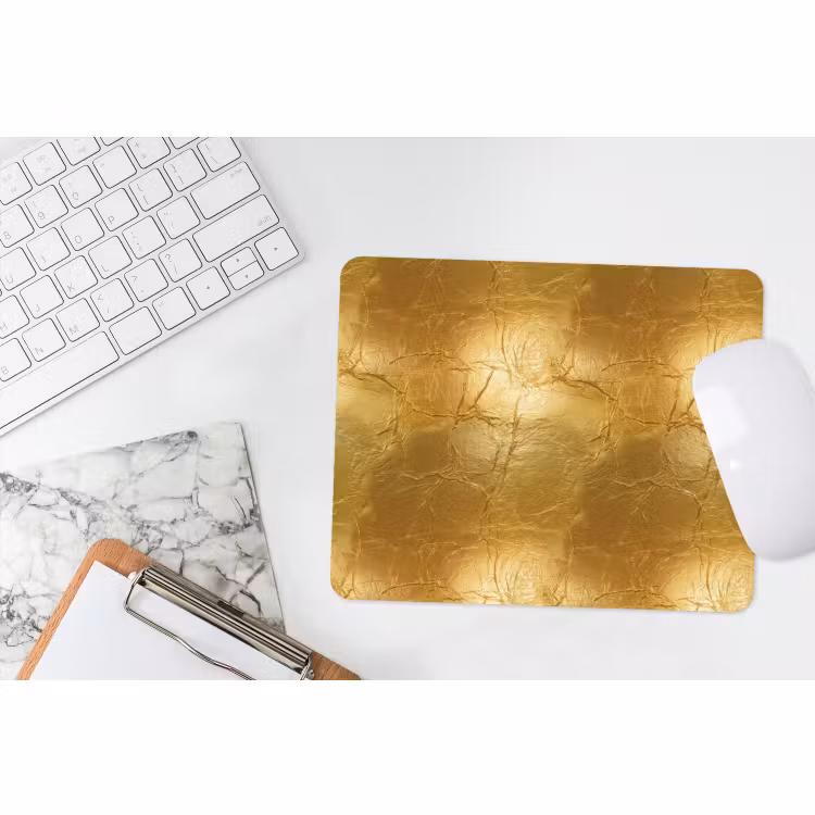 Muismat - Bladgoud - Vintage - Textuur - Warm Goud — 2