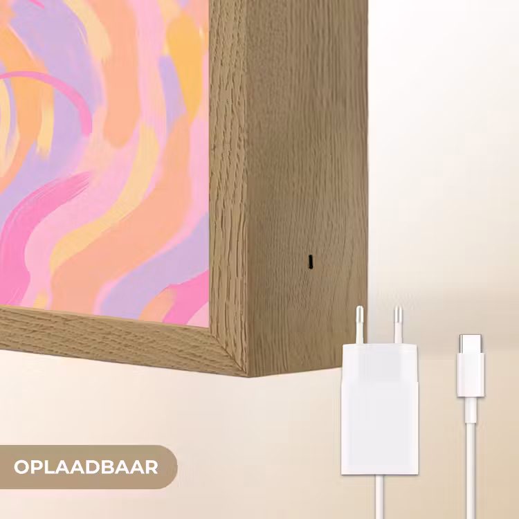 Lightbox - Wandlamp - Drank - Inschenken - Feest - Abstract - Roze — 7