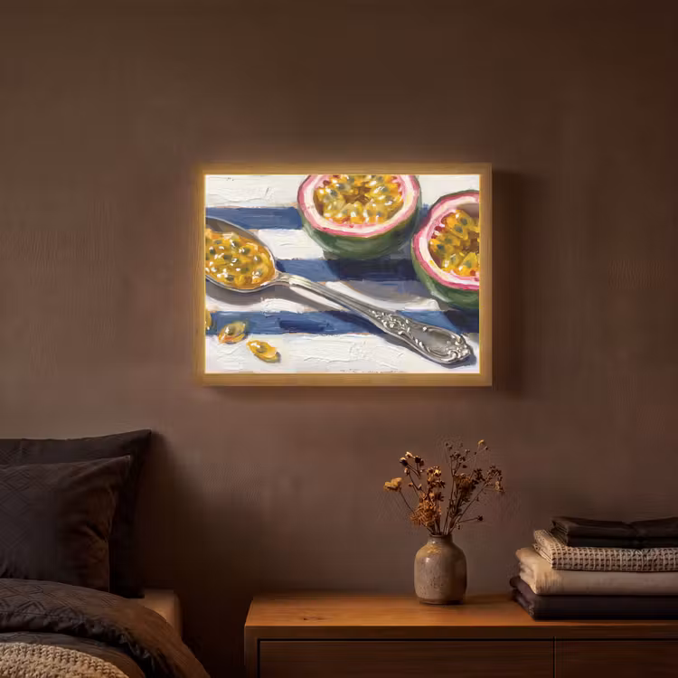 Lightbox - Wandlamp - Eten - Passievrucht - Tropisch - Modern - Kleurrijk — 3