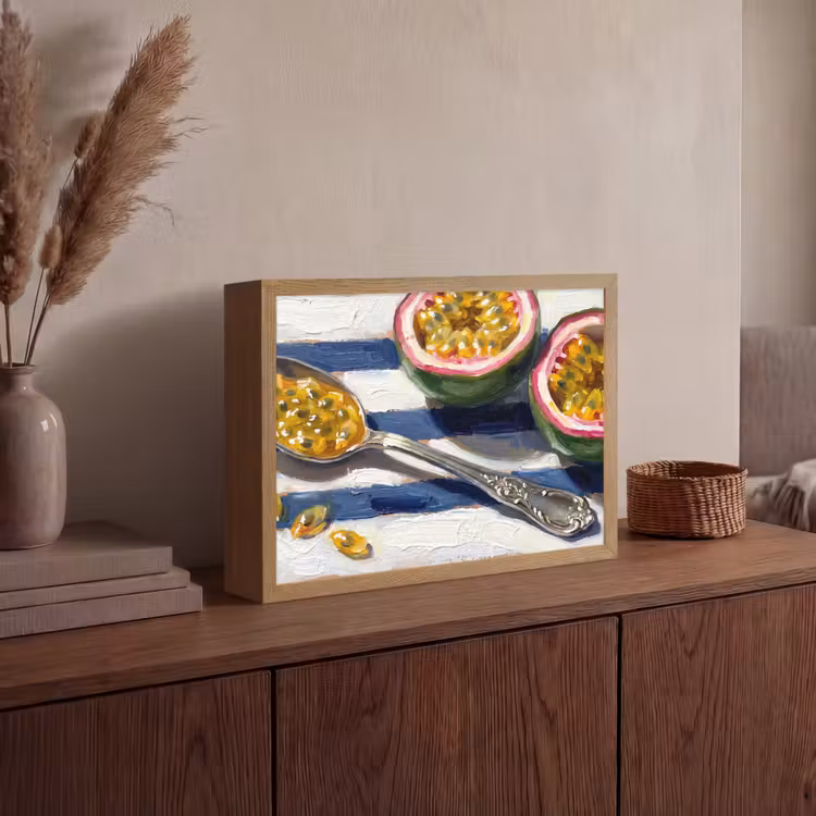 Lightbox - Wandlamp - Eten - Passievrucht - Tropisch - Modern - Kleurrijk — 4
