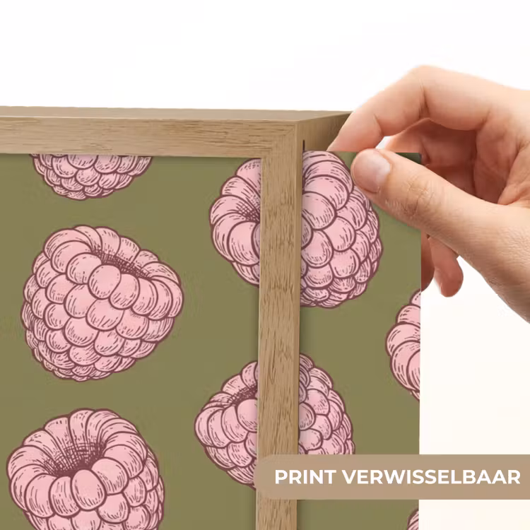 Lightbox - Wandlamp - Eten - Patroon - Illustratie - Roze - Groen — 5