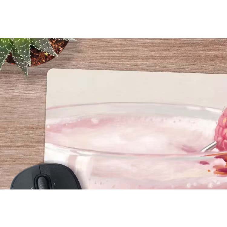 Muismat - Cocktail - Framboos - Drank - Modern - Roze — 4