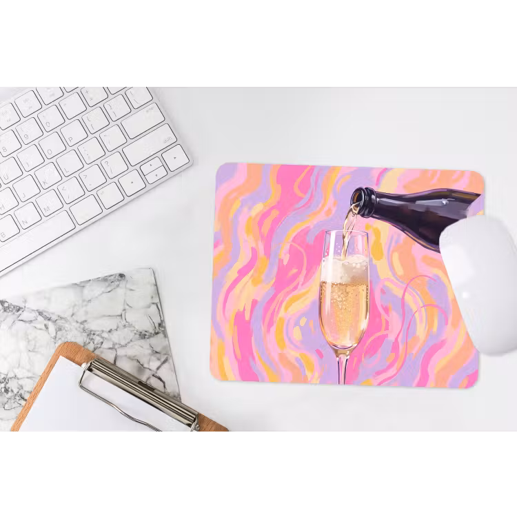 Muismat - Drank - Inschenken - Feest - Abstract - Roze — 2