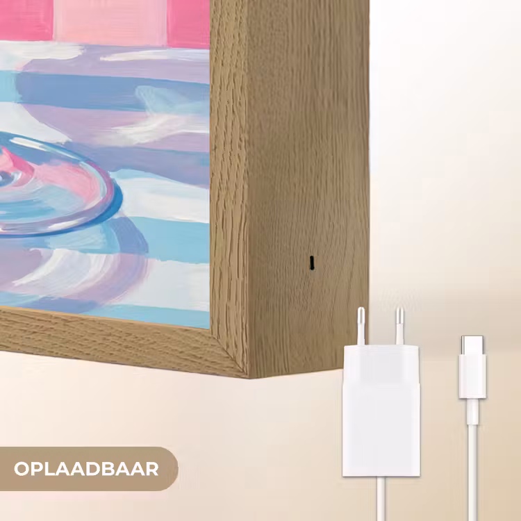 Lightbox - Wandlamp - Cocktail - Olijven - Kunst - Modern - Roze — 7