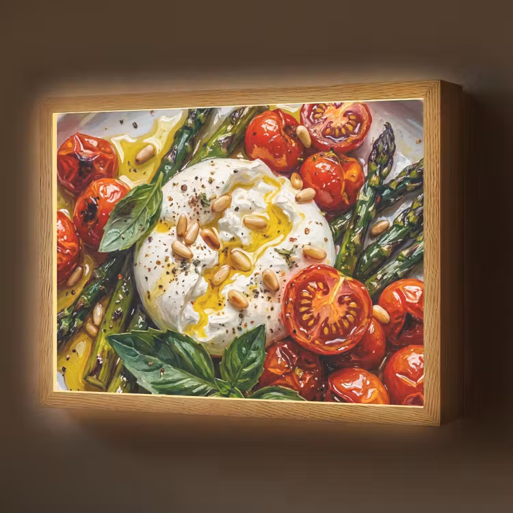 Lightbox - Wandlamp - Eten - Groenten - Kaas - Modern - Vers — 1