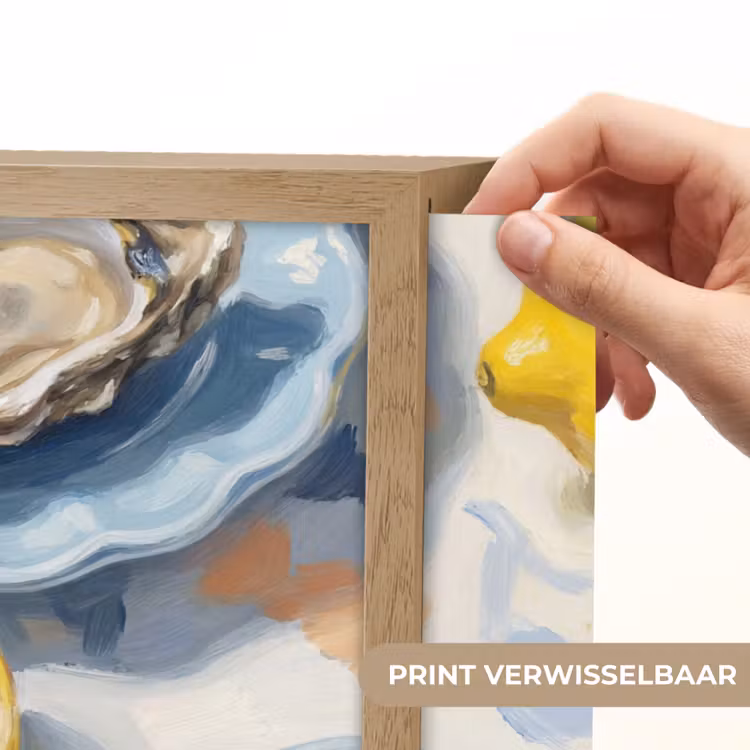 Lightbox - Wandlamp - Eten - Oesters - Citroenen - Modern - Geel — 5