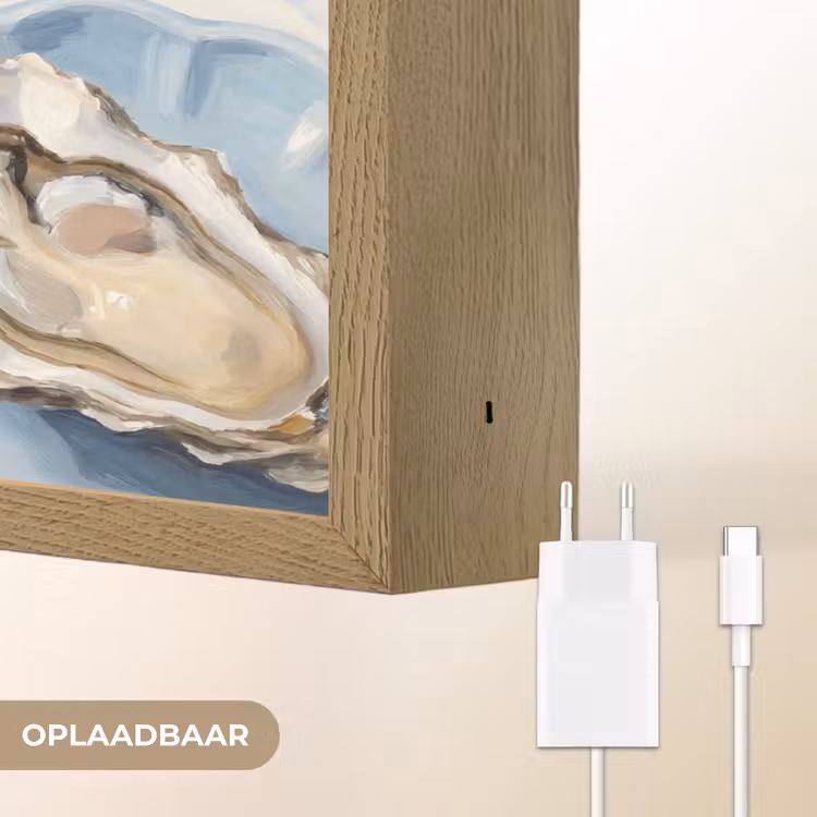 Lightbox - Wandlamp - Eten - Oesters - Citroenen - Modern - Geel — 7