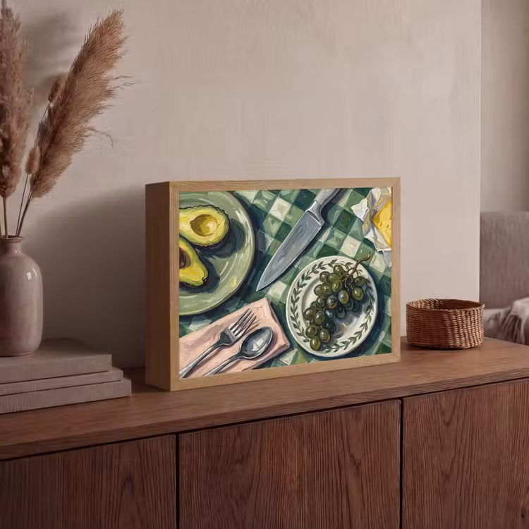 Lightbox - Wandlamp - Eten - Ontbijt - Tafel - Modern - Groen — 4