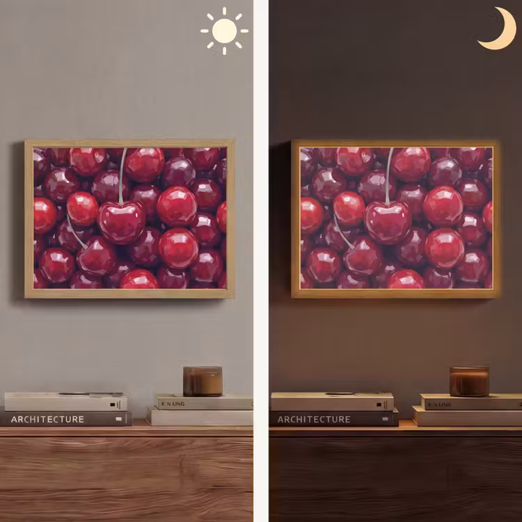 Lightbox - Wandlamp - Fruit - Kersen - Eten - Modern - Rood — 6