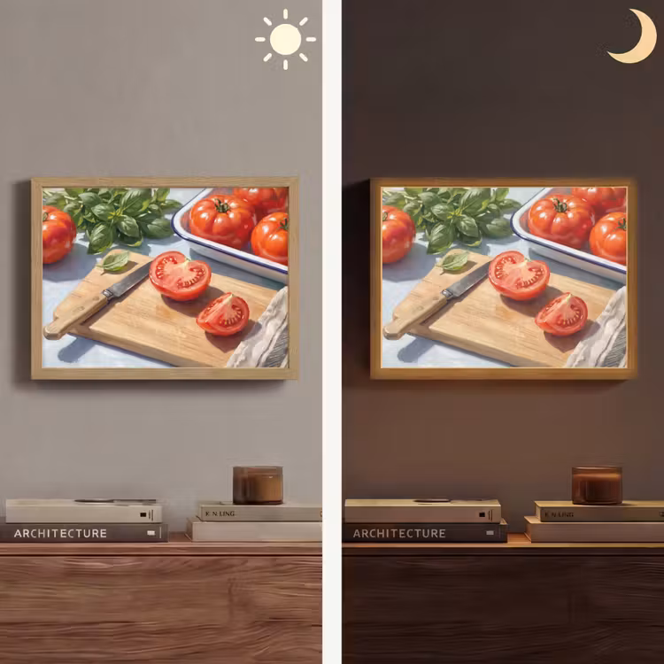 Lightbox - Wandlamp - Eten - Keuken - Ingrediënten - Stillleven - Rood — 6