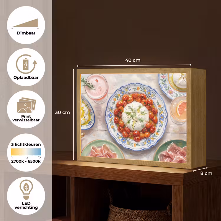 Lightbox - Wandlamp - Eten - Tafel - Divers - Modern — 10