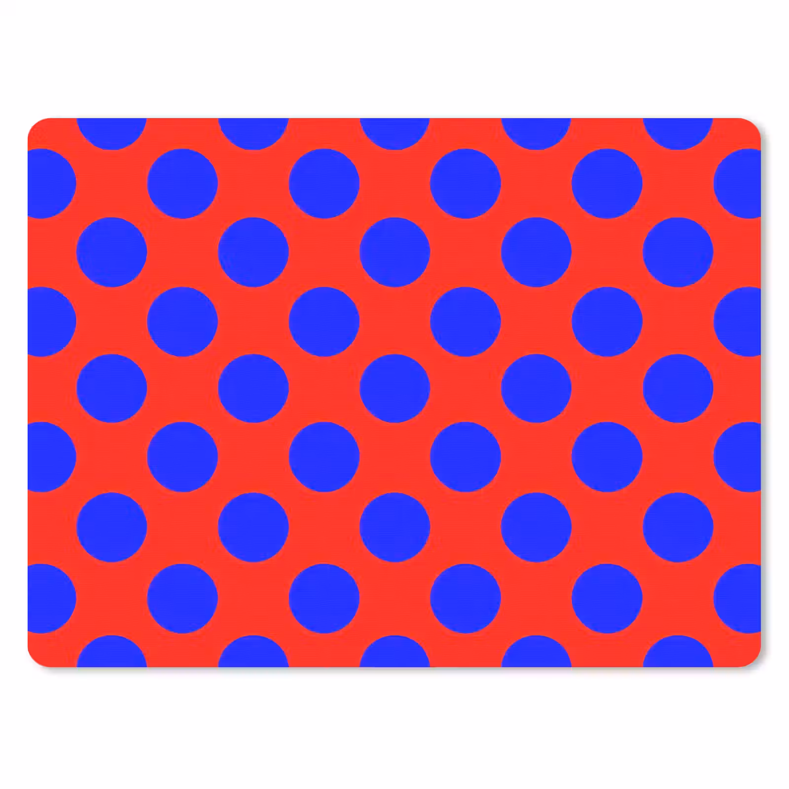 Muismat - Dots - Klassiek - Rood — 1