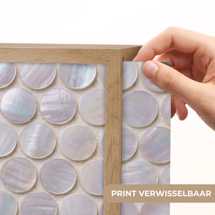 Lightbox - Wandlamp - Patroon - Cirkels - Abstract - Modern - Wit — 5