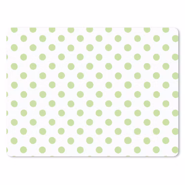 Muismat - Dots - Klassiek - Groen — 1