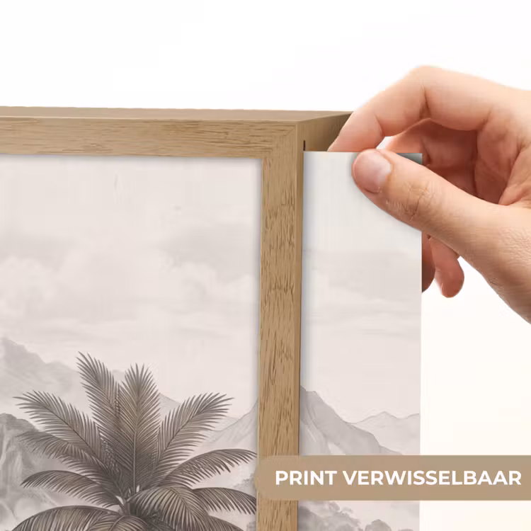 Lightbox - Wandlamp - Natuur - Bergen - Rivier - Tropisch - Vintage — 5