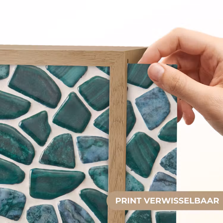 Lightbox - Wandlamp - Textuur - Steen - Groen - Abstract - Patroon — 5