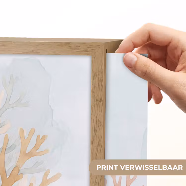 Lightbox - Wandlamp - Natuur - Abstract - Aquarel - Organisch - Warm — 5