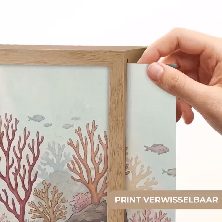 Lightbox - Wandlamp - Onderwater - Koraal - Vis - Natuur — 5