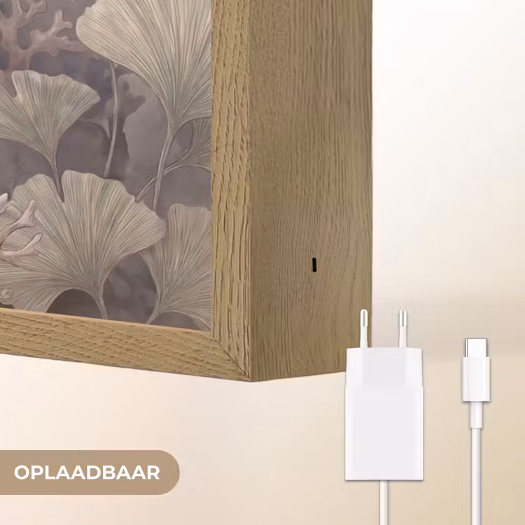 Lightbox - Wandlamp - Plant - Bladeren - Zee - Illustratie - Groen — 7
