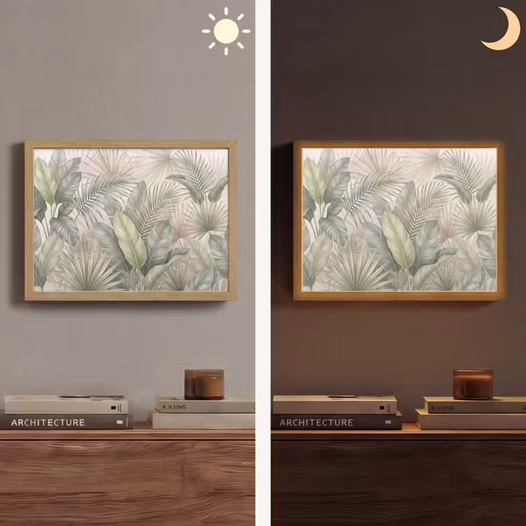 Lightbox - Wandlamp - Planten - Tropisch - Bladeren - Groen - Natuur — 6