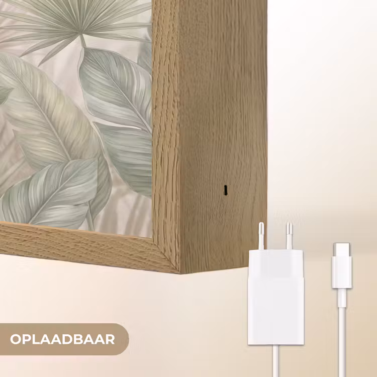 Lightbox - Wandlamp - Planten - Tropisch - Bladeren - Groen - Natuur — 7