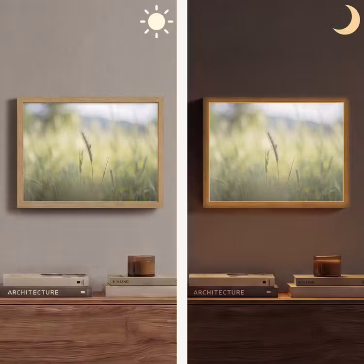 Lightbox - Wandlamp - Graan - Aar - Natuur - Groen - Detail — 6