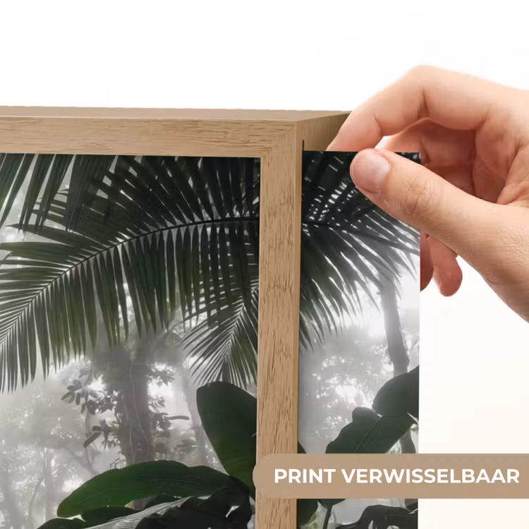Lightbox - Wandlamp - Natuur - Jungle - Mist - Groen - Bladeren — 5