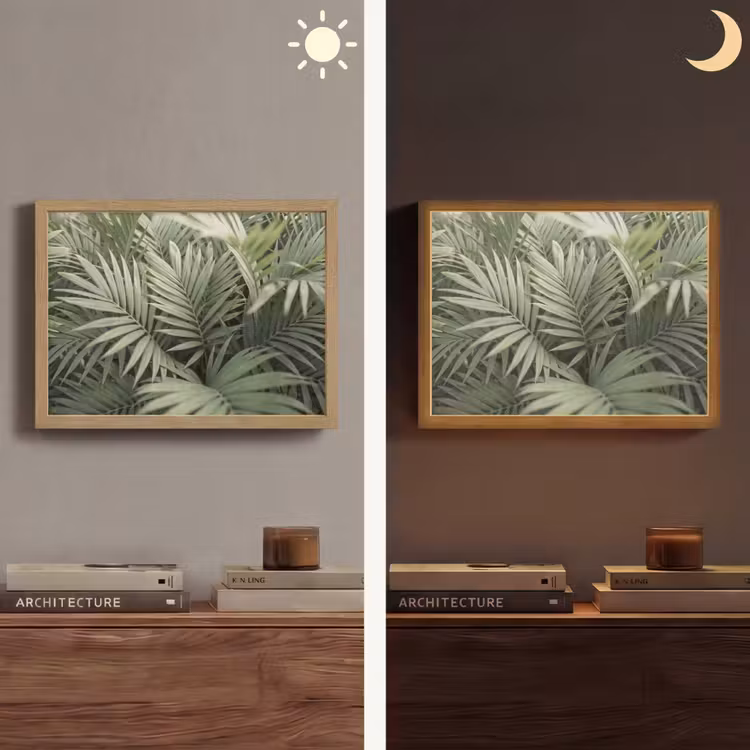 Lightbox - Wandlamp - Plant - Palmbladeren - Natuur - Groen — 6