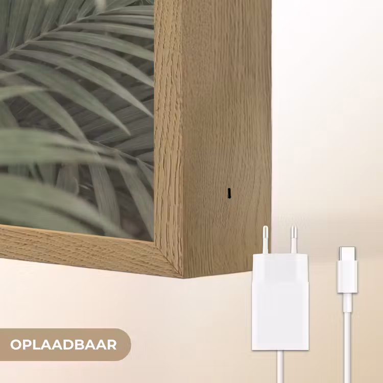 Lightbox - Wandlamp - Plant - Palmbladeren - Natuur - Groen — 7