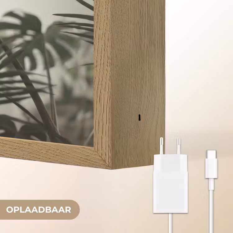 Lightbox - Wandlamp - Planten - Bladeren - Natuur - Minimalistisch - Groen — 7