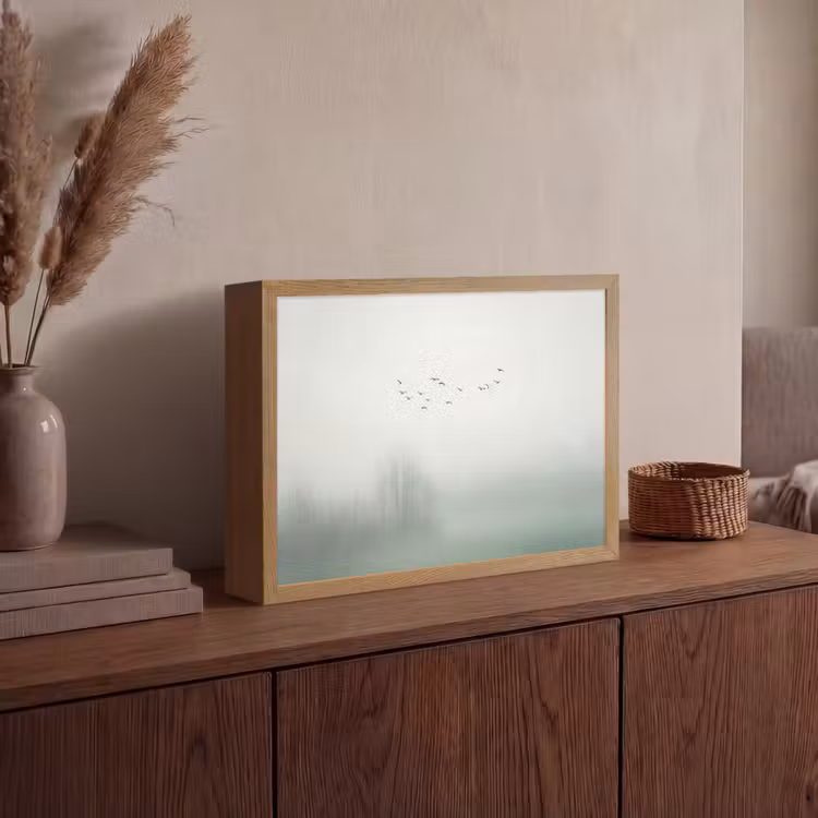 Lightbox - Wandlamp - Vogel - Vlucht - Natuur - Minimalistisch — 4