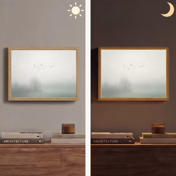 Lightbox - Wandlamp - Vogel - Vlucht - Natuur - Minimalistisch — 6