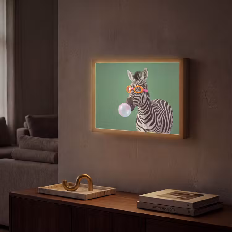 Lightbox - Wandlamp - Dier - Bril - Bel - Modern - Groen — 2
