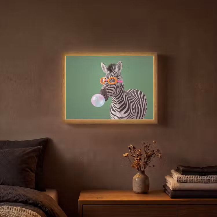 Lightbox - Wandlamp - Dier - Bril - Bel - Modern - Groen — 3