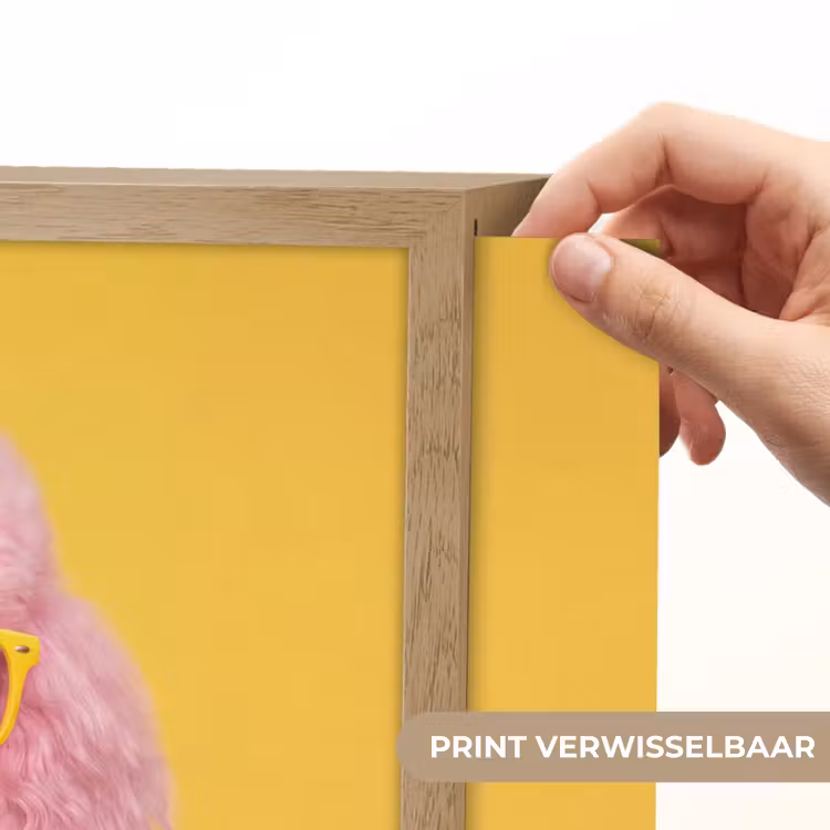 Lightbox - Wandlamp - Hond - Kauwgum - Dieren - Modern - Roze — 5