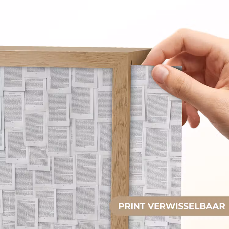 Lightbox - Wandlamp - Papier - Overlappend - Textuur - Modern - Wit — 5