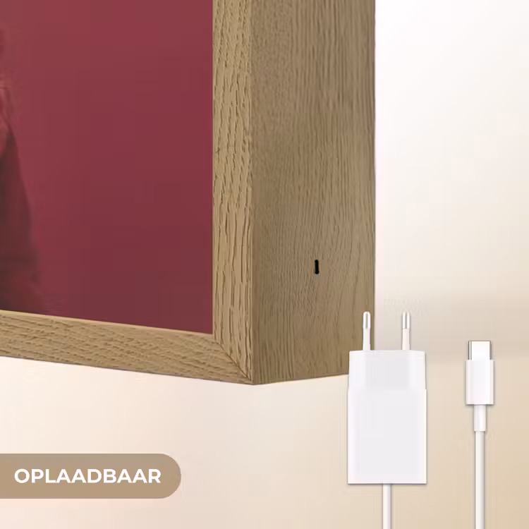 Lightbox - Wandlamp - Vrouw - Bontjas - Mode - Klassiek - Rood — 7