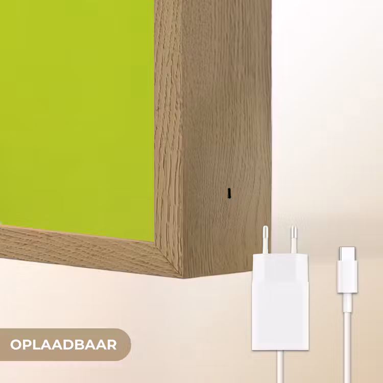 Lightbox - Wandlamp - Vrouw - Kleurrijk haar - Pop art - Modern - Levendig — 7