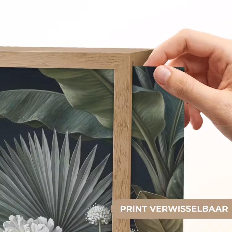 Lightbox - Wandlamp - Planten - Tropisch - Botanisch - Donker - Groen — 5