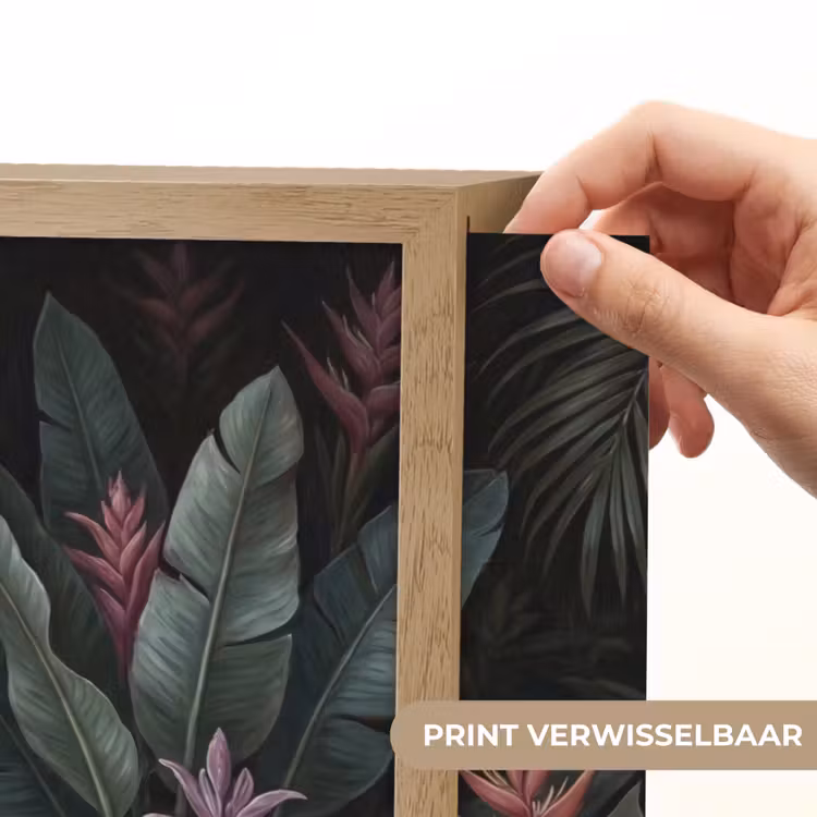 Lightbox - Wandlamp - Planten - Tropisch - Jungle - Donker - Natuur — 5
