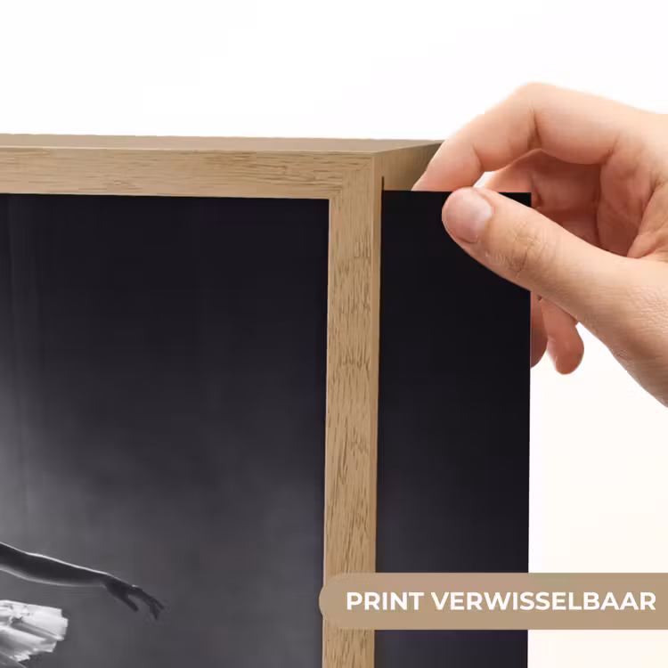 Lightbox - Wandlamp - Danser - Podium - Zwart-wit - Kunst - Klassiek — 5