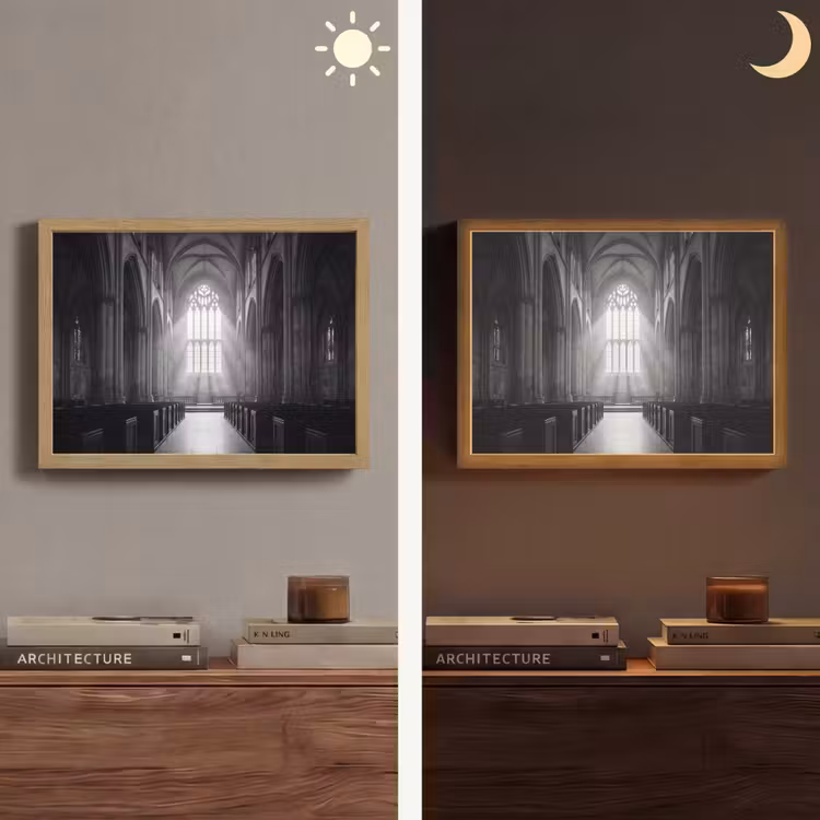 Lightbox - Wandlamp - Kerk - Interieur - Lichtstralen - Architectuur - Klassiek — 6